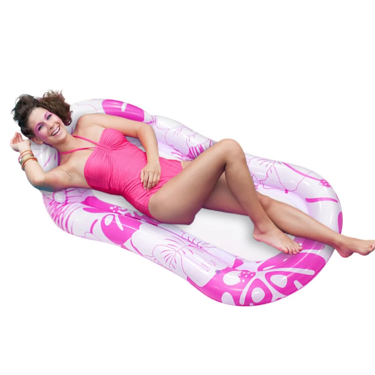 Lettino galleggiante per piscina - Pool Float Lounge per piscina - Galleggianti per piscina per impieghi gravosi, galleggianti gonfiabili per piscina, zattera prendisole per piscina