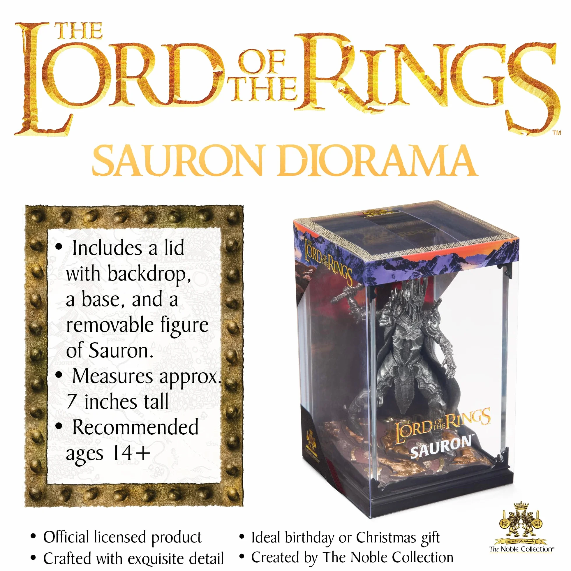 Noble Statua Sauron Il Signore degli Anelli 17Cm