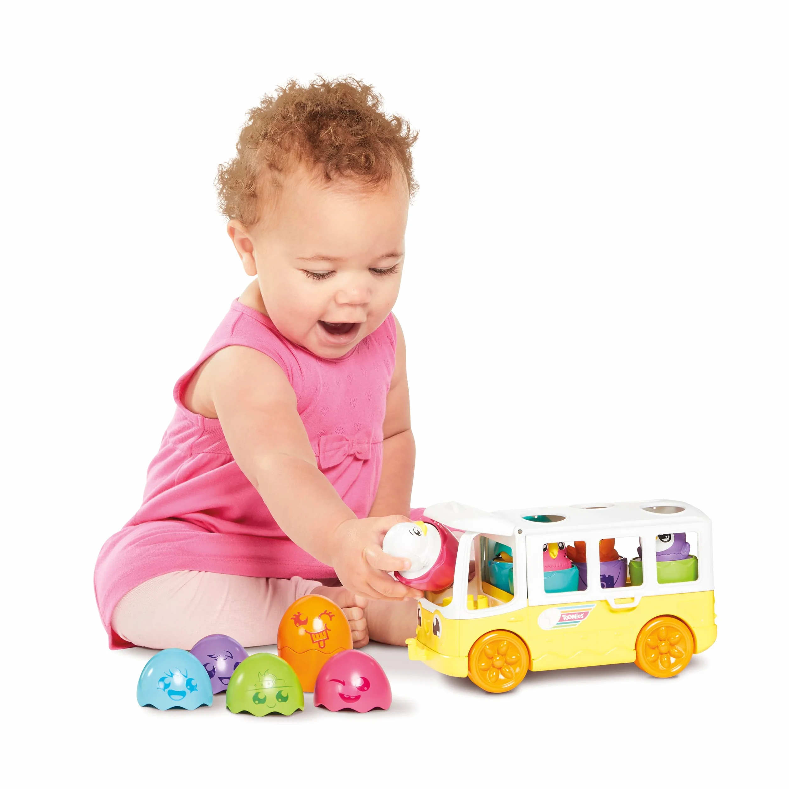 Rocco Giocattoli Tomy- Toomies Bus Playset