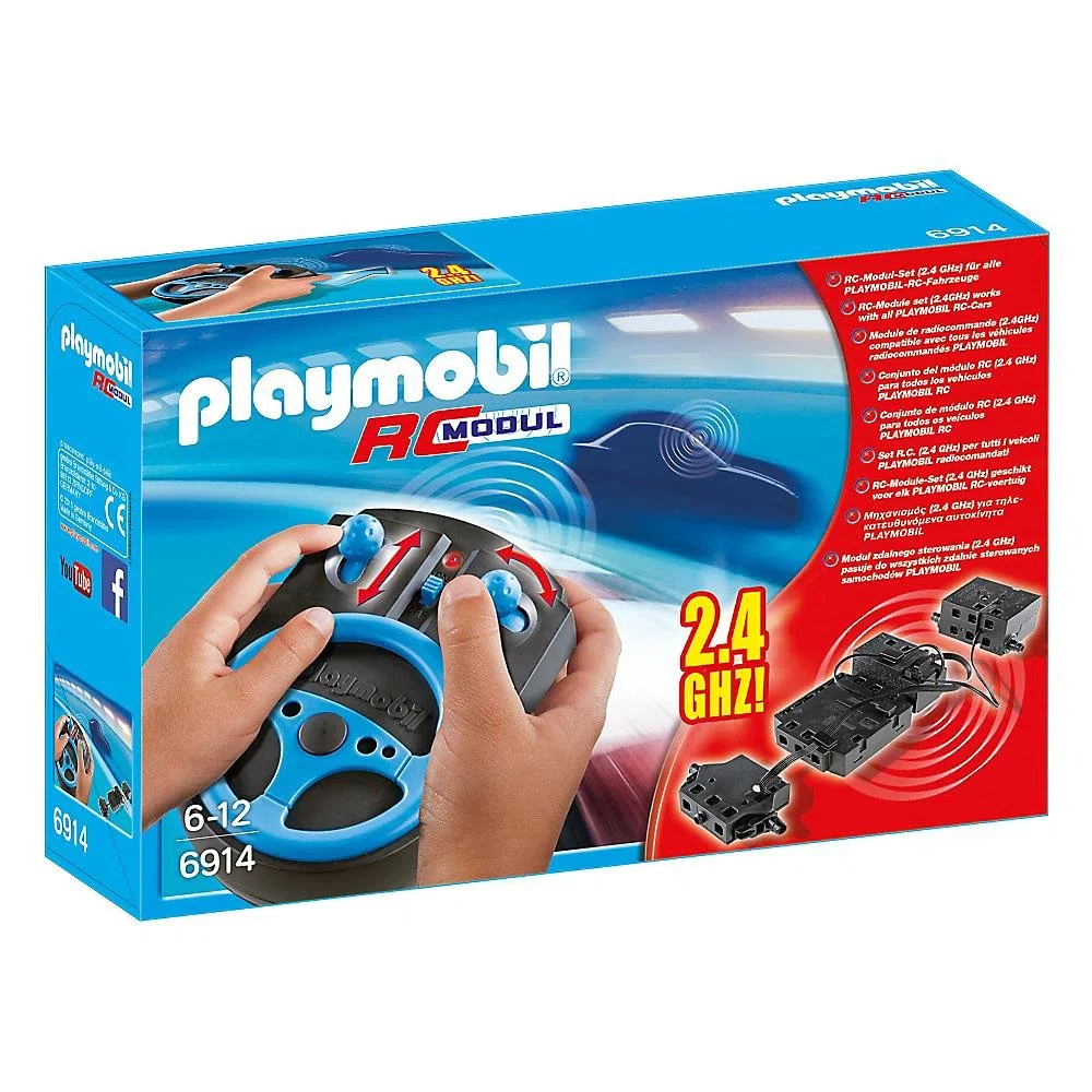 PLAYMOBIL City Action 6914 RC Module Set 2.4 GHz, Giocattolo per Bambini dai 5 Anni