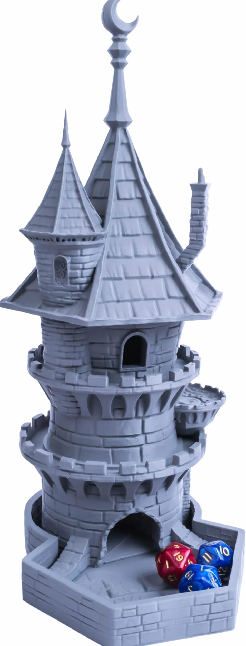 Torre per Dadi 3D Vikings Mago, Perfetta Torre per Dadi per Dungeons and Dragons, Giochi da Tavolo RPG, Giochi con Miniature e Giochi di Società