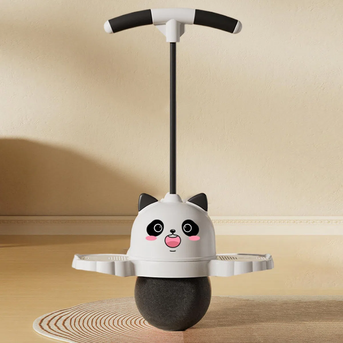 Bastone per Bambini | Divertente Giocattolo per Saltare con Animali | Stick Giocattolo da Salto Antiscivolo con Maniglia | Attrezzatura Rimbalzante Luminosa Bilanciata