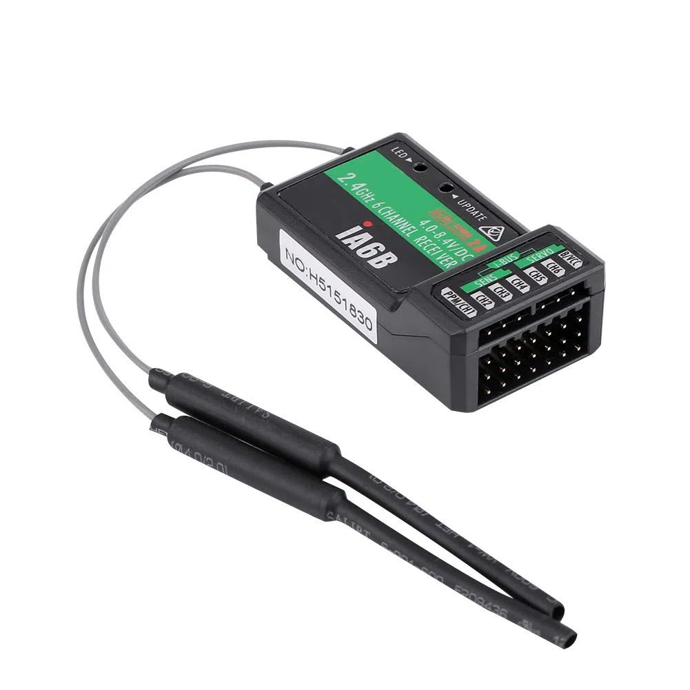 RC Flysky FS-IA6B IA6B 2.4G 6CH Ricevitore RC PPM per trasmettitore FS-I6X FS-I6S I8 RC