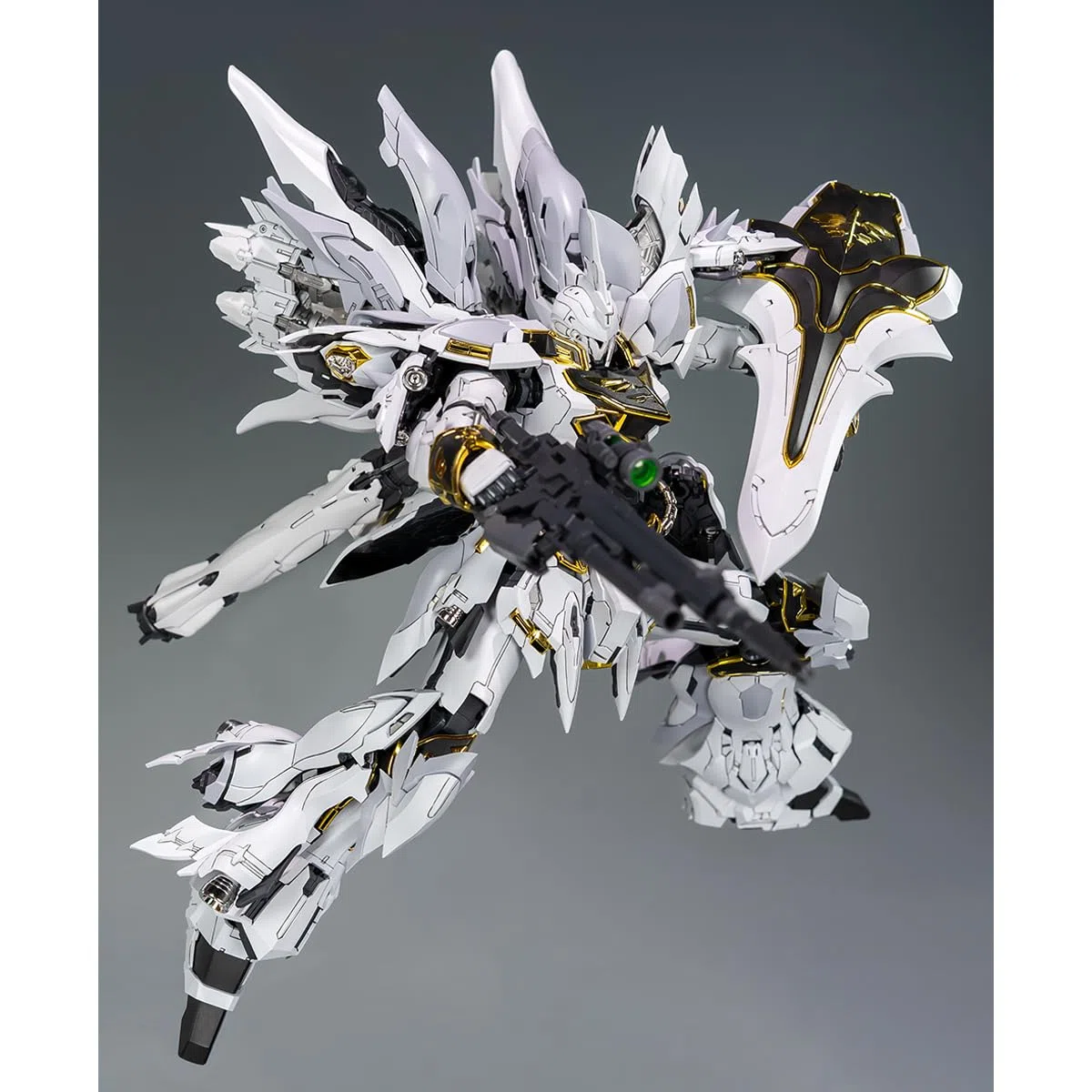 HiPlay Comet Technology Bianco Triple Speed Sinanju Telaio Completo Kit Modellismo Scala 1/100