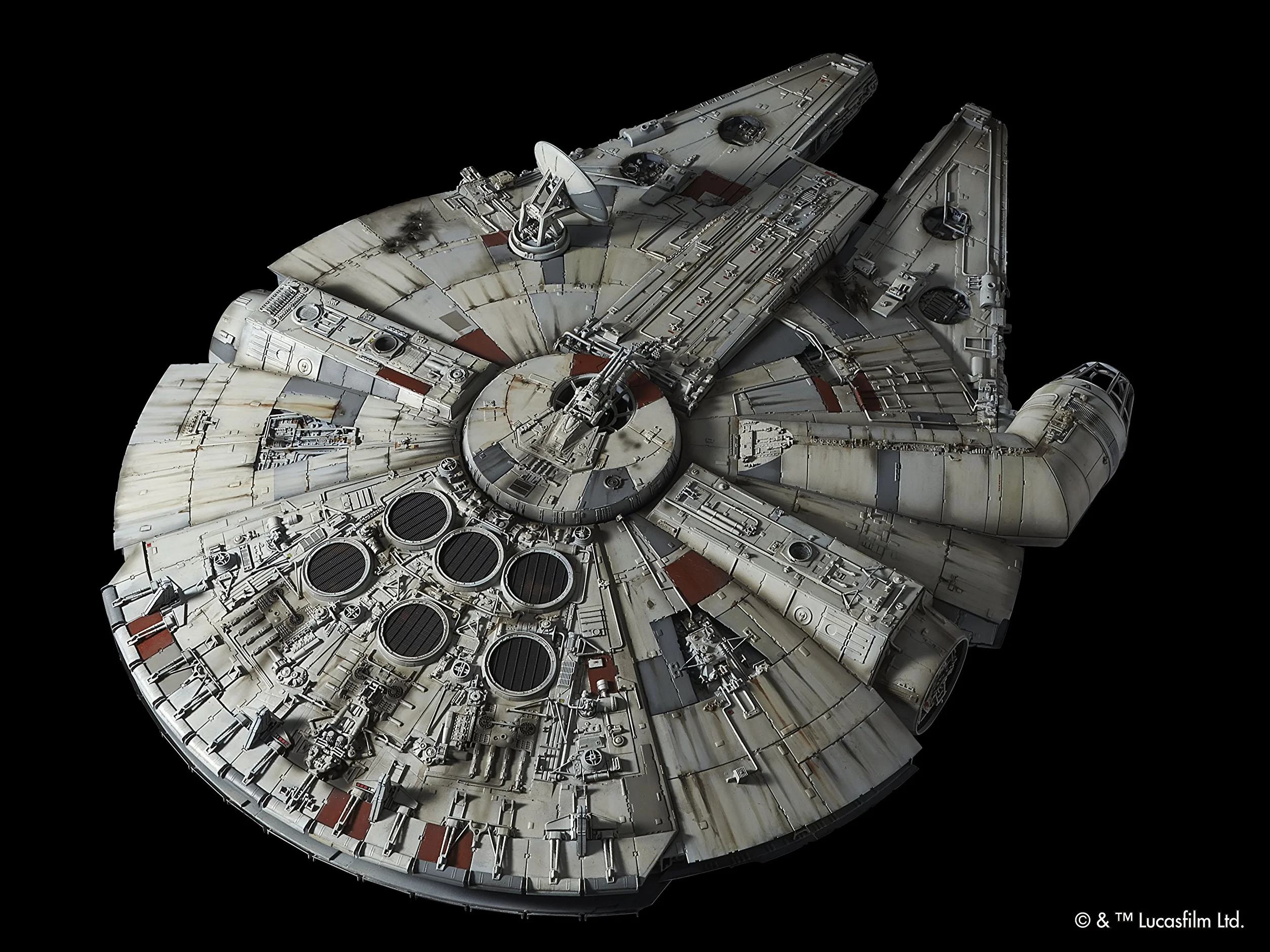 Bandai Star Wars Perfect Grade Millennium Falcon 1/72 Scale Plastic Model Kit