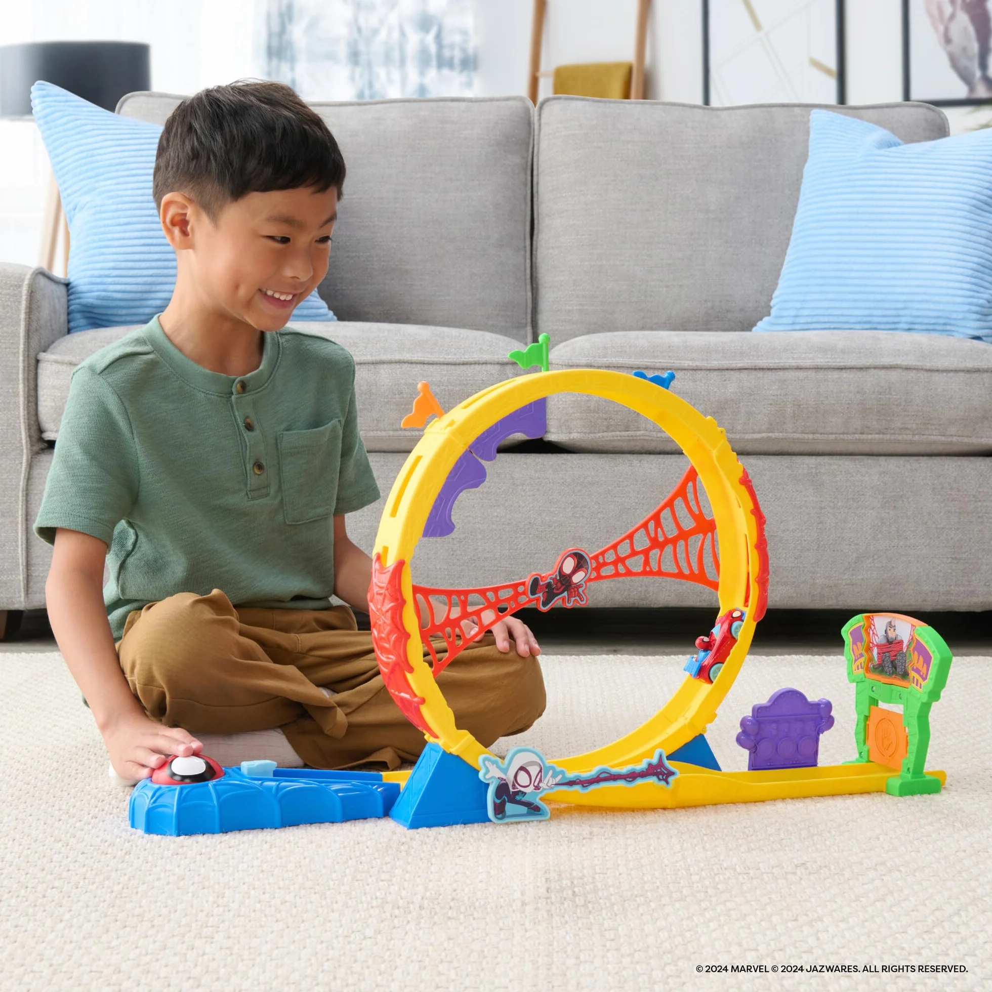 Spidey - Amazing Metals Super Loop Track Set