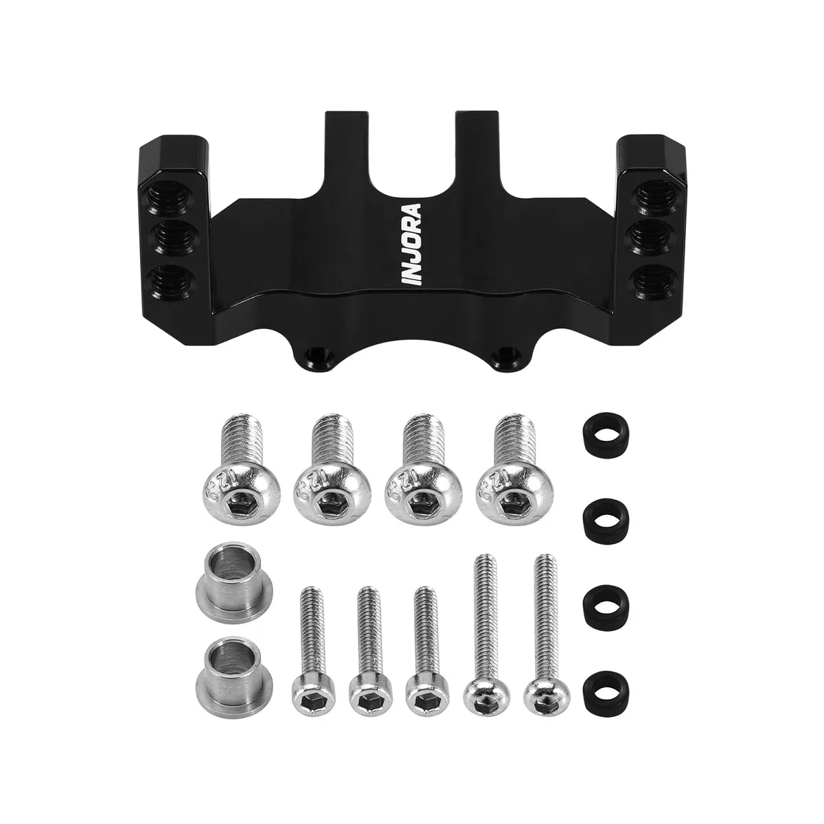 INJORA Senza Nucleo Digitale Micro Servo 11 kg Coppia Elevata Insieme Servo Corno e Vassoio per Axial SCX24 1/24 RC Cingolo Parti di Aggiornamento