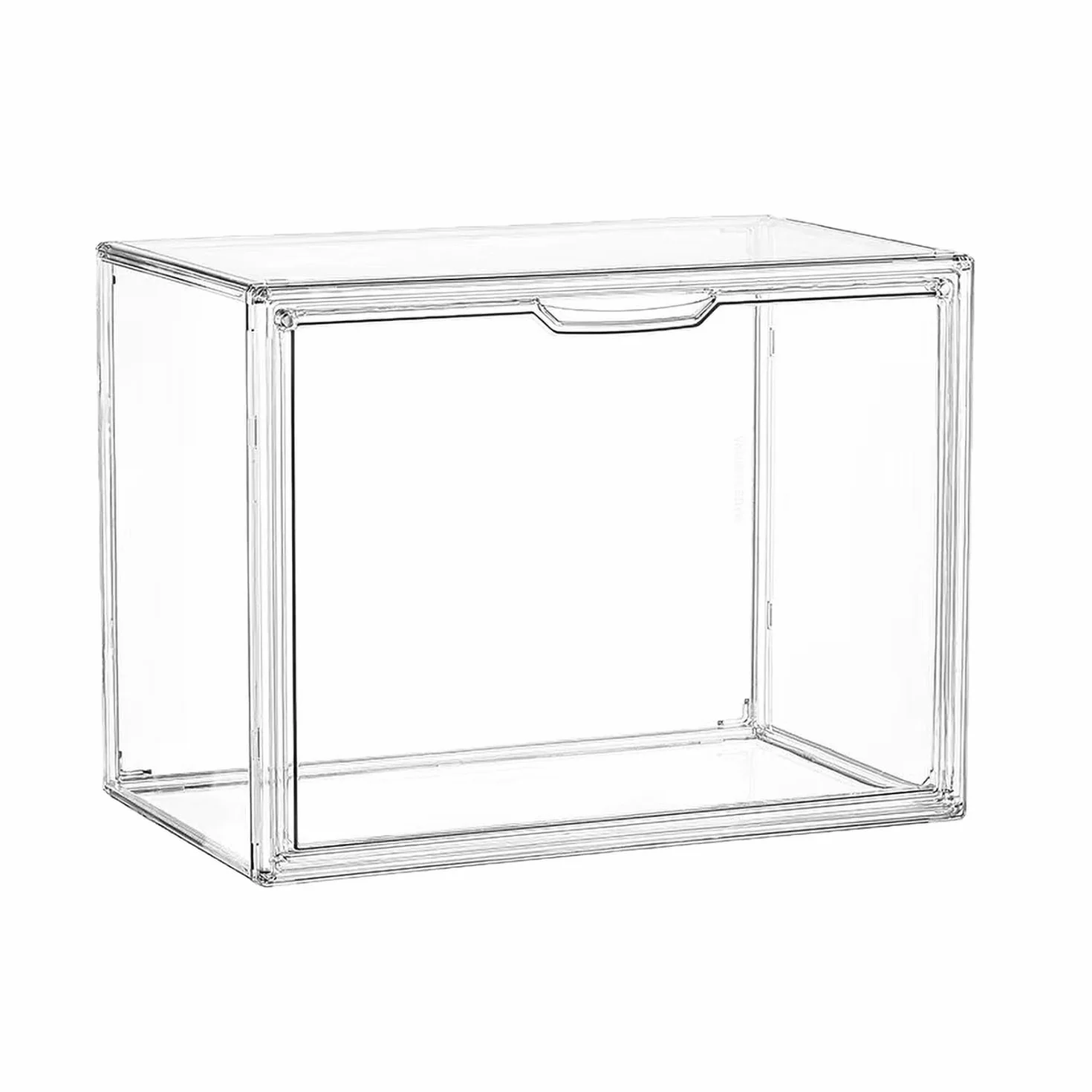 Vetrinetta Espositiva - Vetrinetta Per Collezionismo Modellini con Porta per Vetrina Espositiva adatto per riporre figure da collezione, libri, cosmetici, scarpe e borse - 36x22x27cm