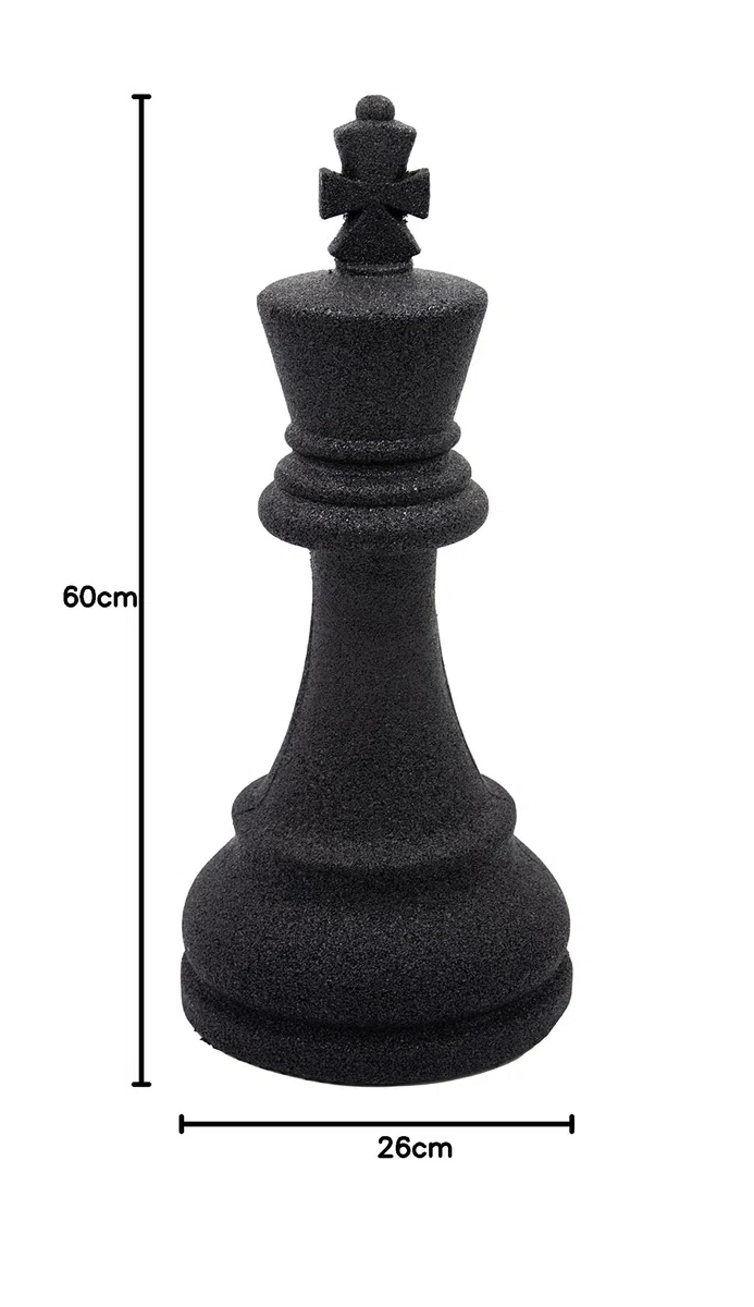 Re degli scacchi giganti (nero)