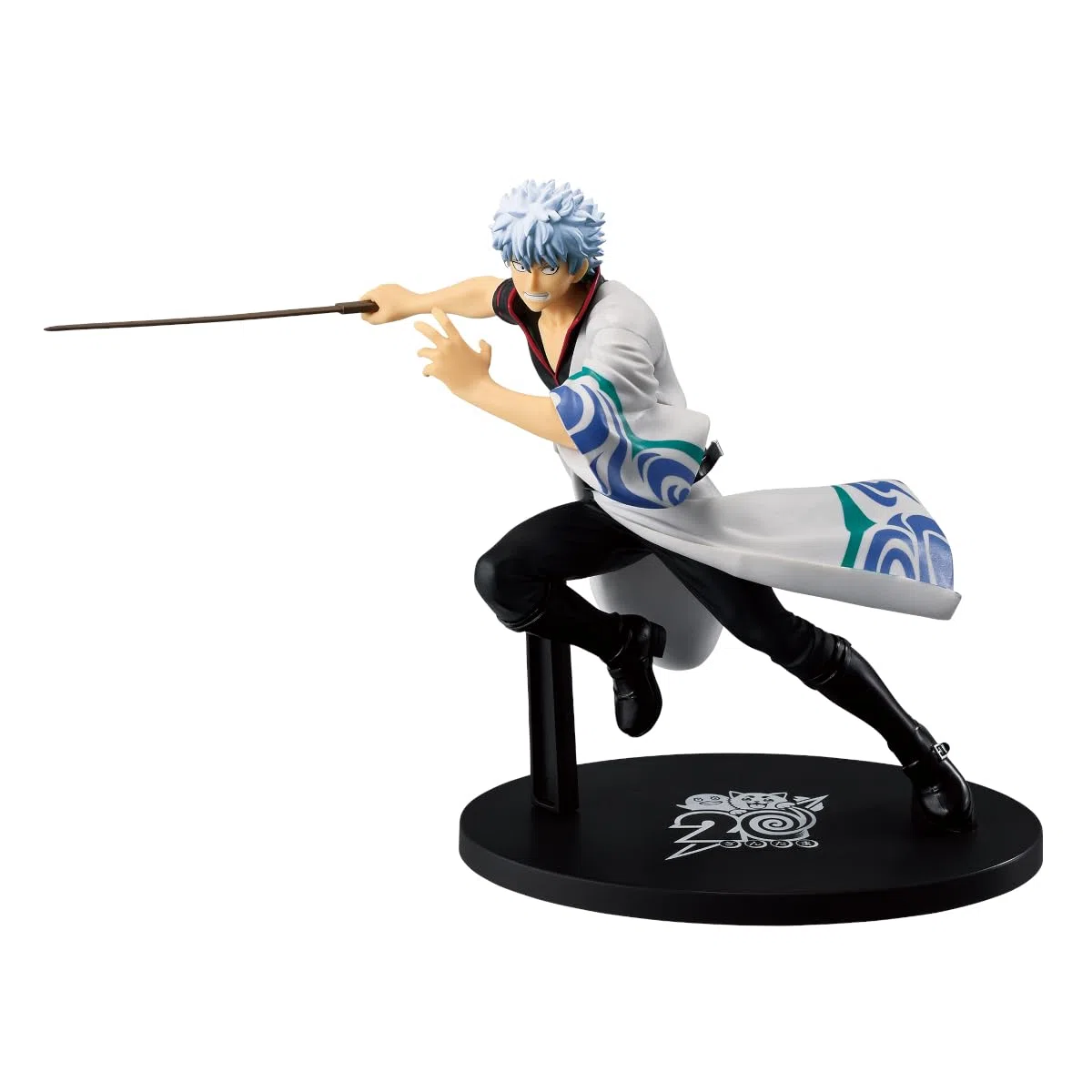 Banpresto Gintoki Sakata Gintama - Vibration Stars - 20 Th Anniversary Vista 17 cm - Multicolore BP29413P - Figura da collezione - Ottimo per i fan degli anime