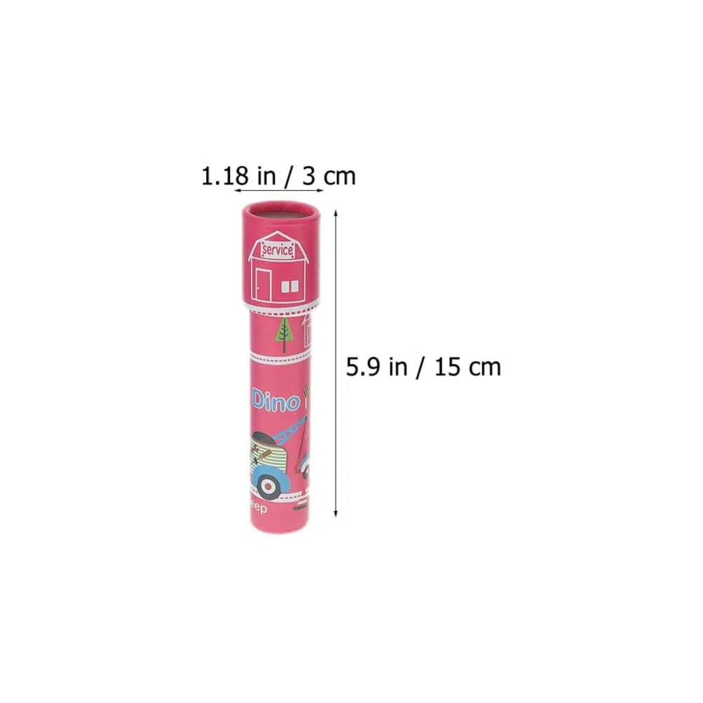 Gadpiparty Caleidoscopio per Bambini di Carta 30 Pezzi Giocattolo Scientifico Educativo per Esplorazione Visiva Regalo Compleanno E Festa Design Casual Dimensioni Compatte 5.91X1.18X1.18In