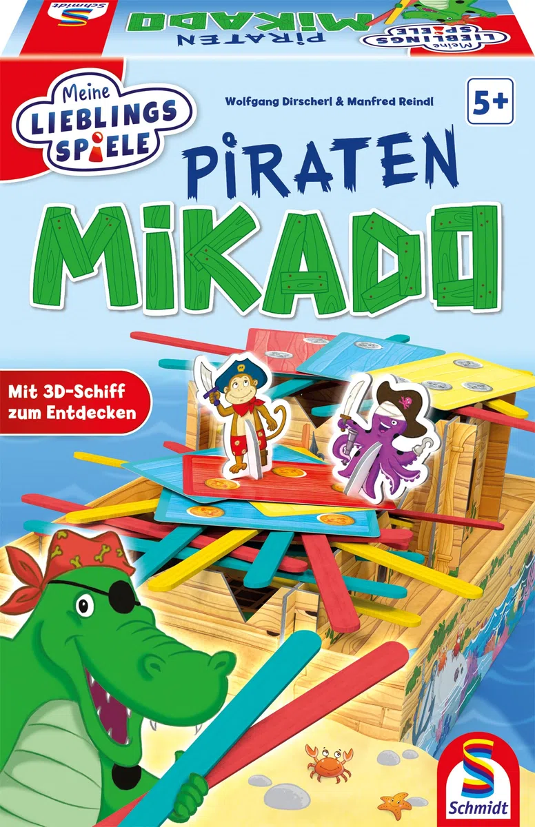Schmidt Spiele 40647 Pirata Mikado Gioco da Ragazzi