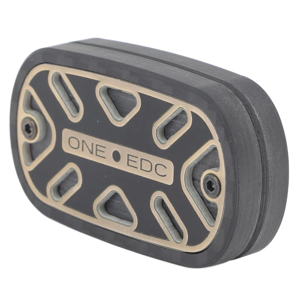 Keenso Fidget Slider, Giocattolo Slider in Fibra di Carbonio Stile Tascabile Allevia L'ansia Fidget Toy