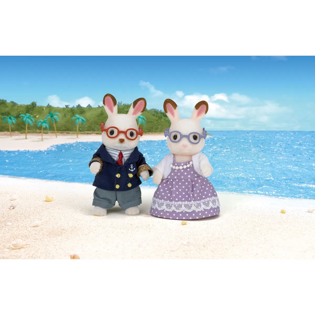 Sylvanian Families - 5190 - Nonni Coniglio Cioccolato, Multicolore