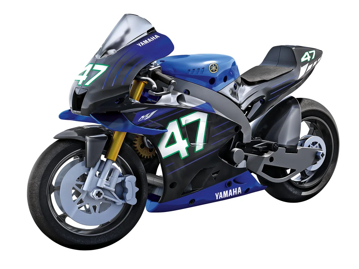 Clementoni - 19294 - Scienza E Gioco Build - Yamaha M1, Modellino Moto in Miniatura, Set Laboratorio Meccanica, Moto da Costruire per Bambini dagli 8 Anni (Gioco in Italiano), Made in Italy