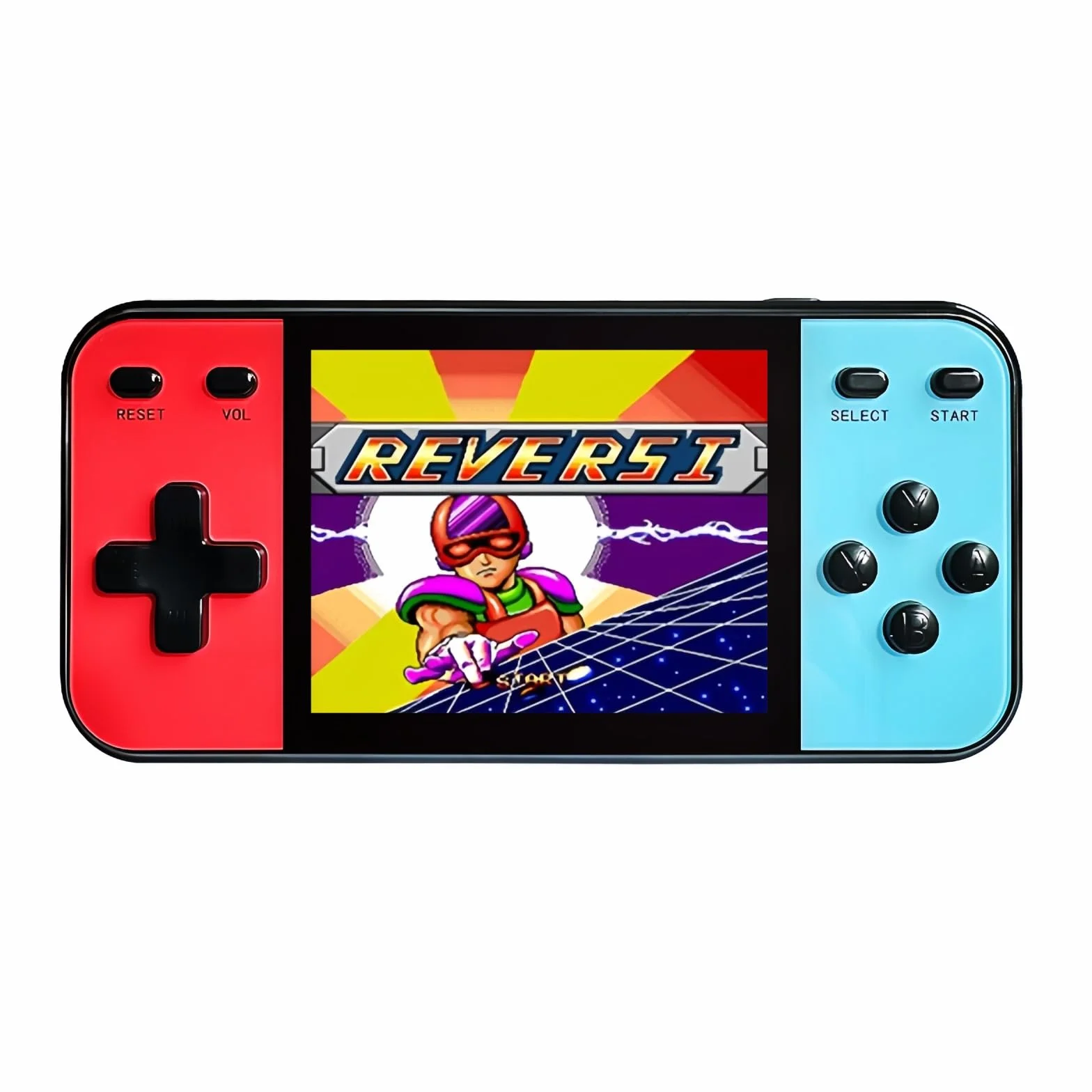 JXD 3.0" Mini Console per Videogiochi Retrò con 240 Giochi Si Collega Alla TV Gioco Portatile per Bambini Puzzle Giocattolo Regalo di Natale/feste Indispensabile per Viaggi e Tempo Libero