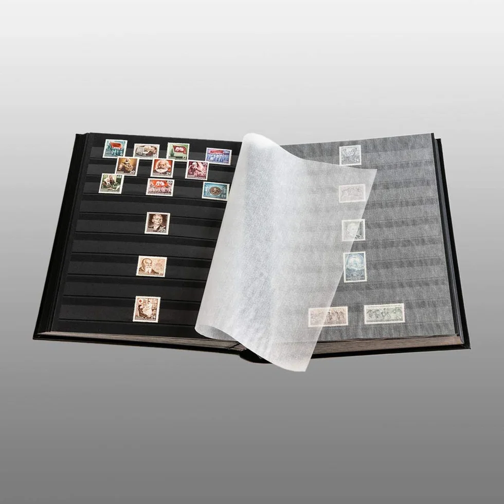 Prophila Leuchtturm Album di Bollo (Nuovo) 60 Pagine, Copertina Bordò