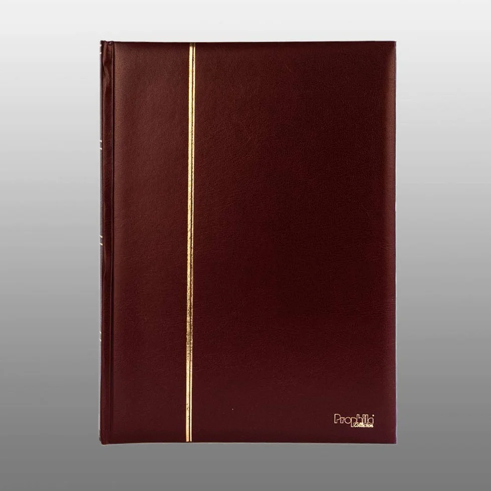 Prophila Leuchtturm Album di Bollo (Nuovo) 60 Pagine, Copertina Bordò