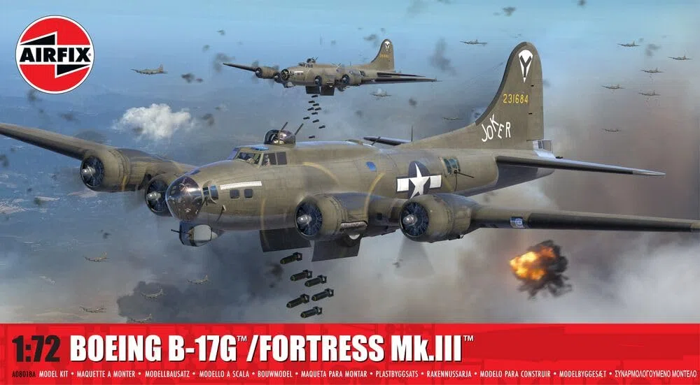 Airfix Kit Classico A08018A Boeing B-17G / Fortress MK.III