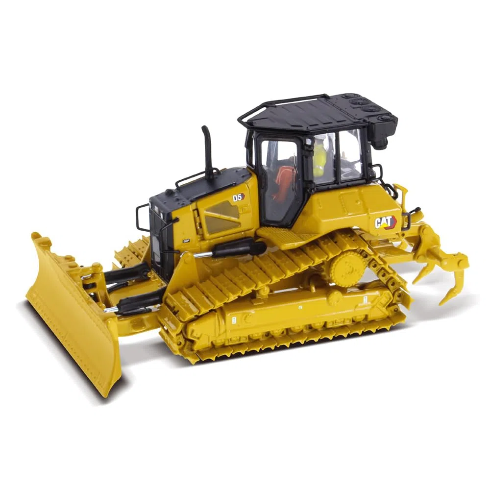 Caterpillar Diecast Masters 85951 - Bulldozer D5 LGP, Scala 1:50, Circa 13,5 x 9,3 x 7 cm, dai 14 Anni in su