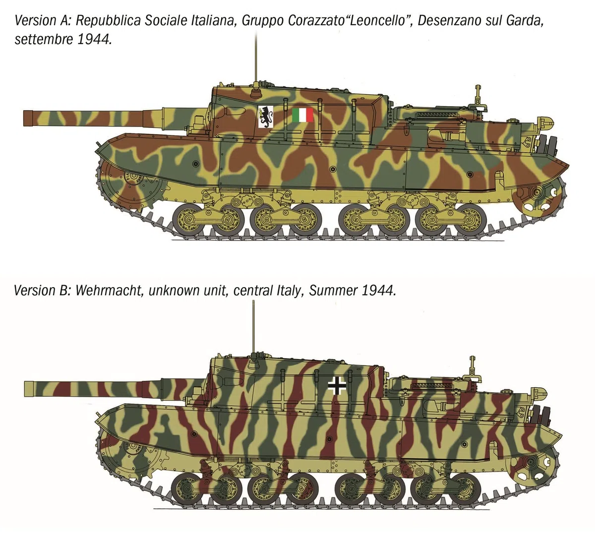 Italeri 6751 Semovente M43 da 105/25 Bassotto, Model Kit/Modello in plastica da montare. Scala 1:35