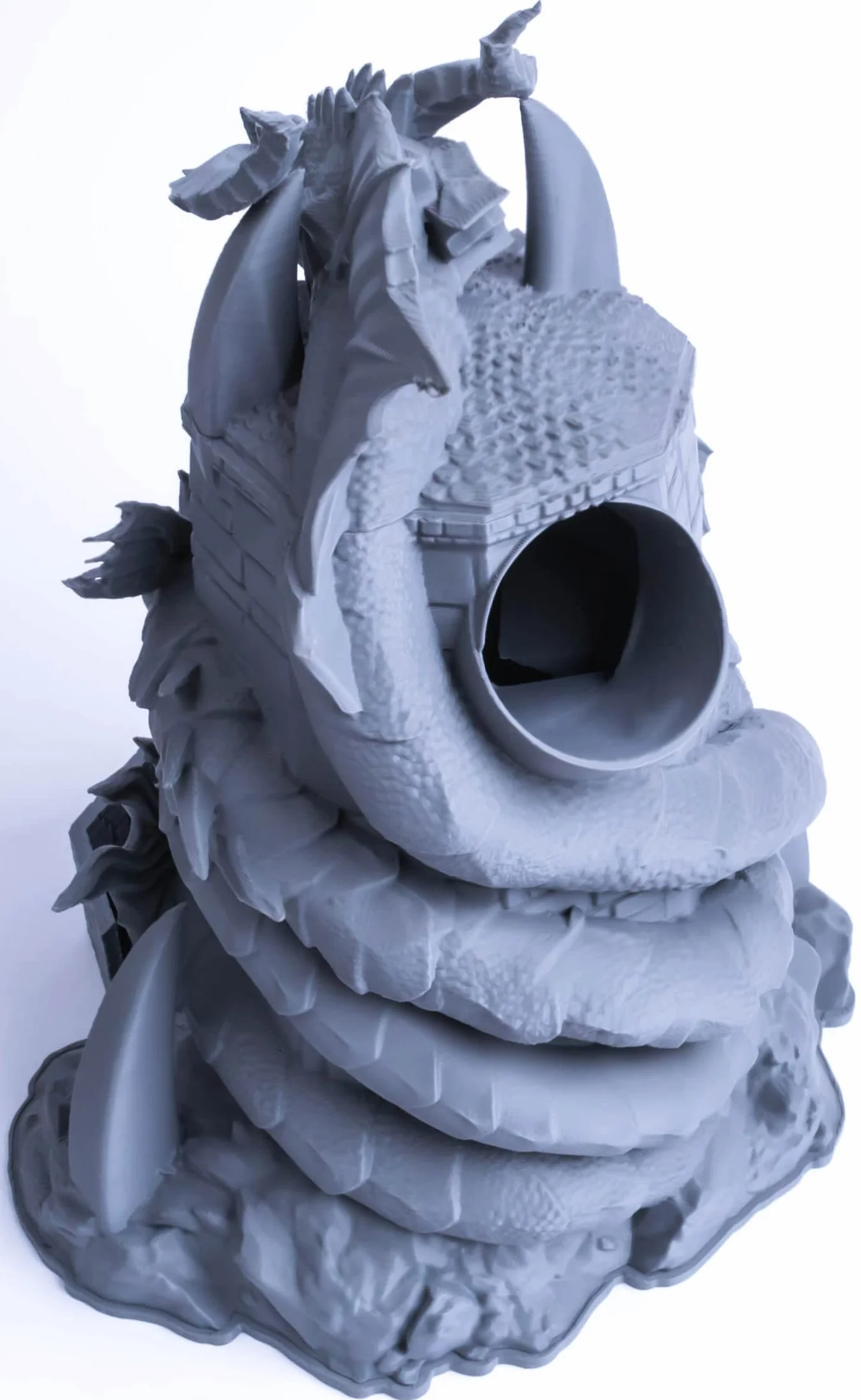 Tiamat - Torre di dadi con la regina dei draghi malvagi, perfetto per dungeon e draghi e altri giochi di ruolo da tavolo