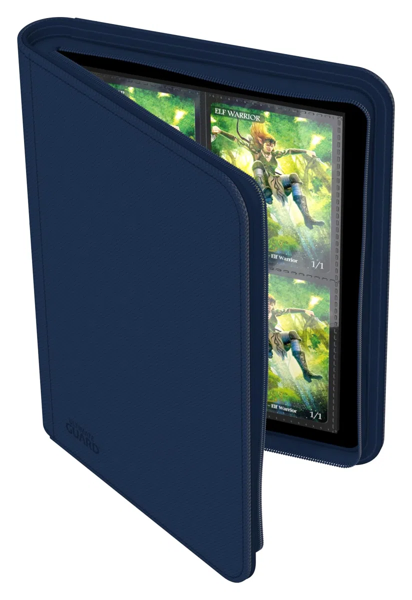 Ultimate Guard 4 Pocket Zipfolio Xenoskin Dark Blue Ultimate Guard