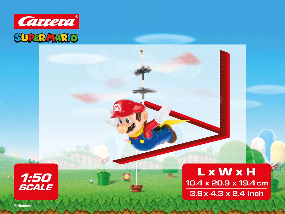 Carrera - 370501032P - 2,4GHz Super Mario - Flying Cape Mario