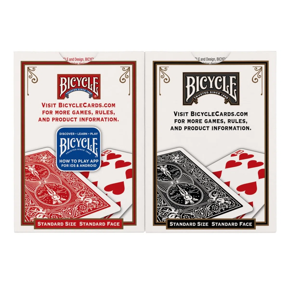 Bicycle Carte da Poker di Misura Standard