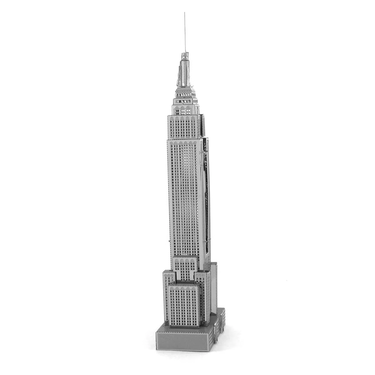 Metal Earth Serie Premium Empire State Building 3D Metal Model Kit Bundle con Pinzette Fascinations