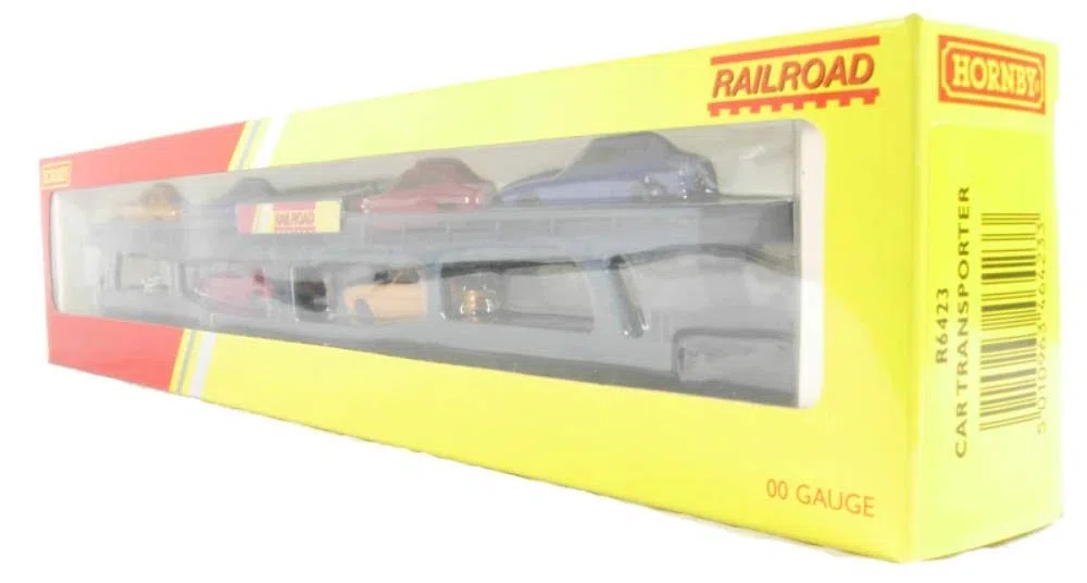 Hornby R6423 Vagone Transporter 00 GaugeBR Trasporto Veicoli Bogie Wagon - Era 7