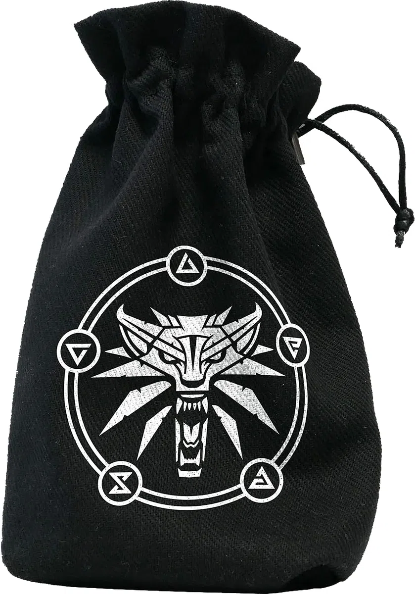 Q-Workshop 197502 Bwge161 Borsa Porta Dadi The Witcher School Of The Wolf