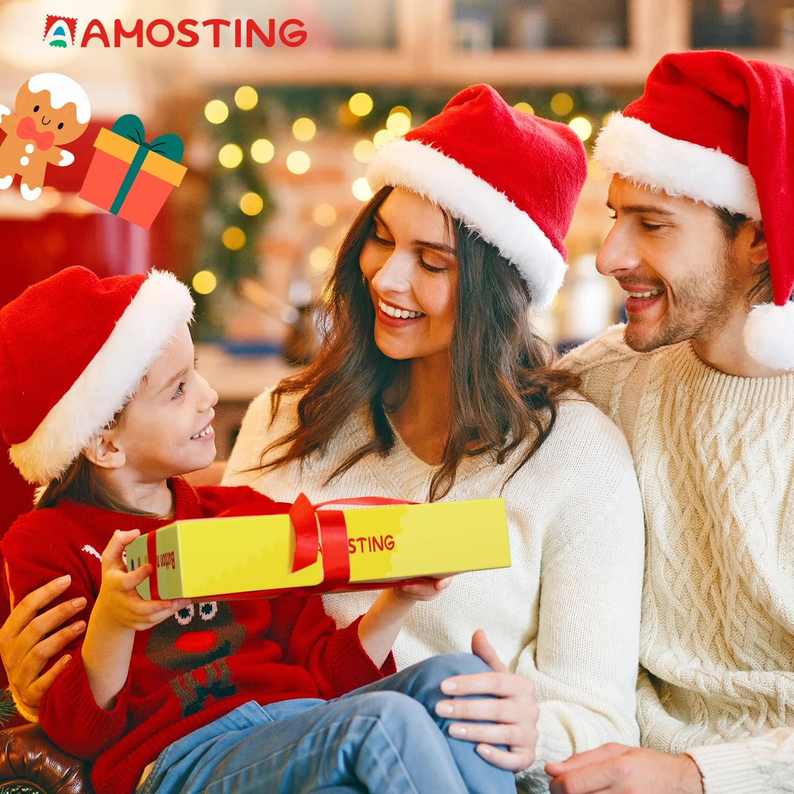 AMOSTING gioco chiodini per bambini 2, 3 anni, gioco di abbinamento colorato, giocattoli prima infanzia, puzzle regalo di compleanno per bambino-20 carte e 46 pulsanti