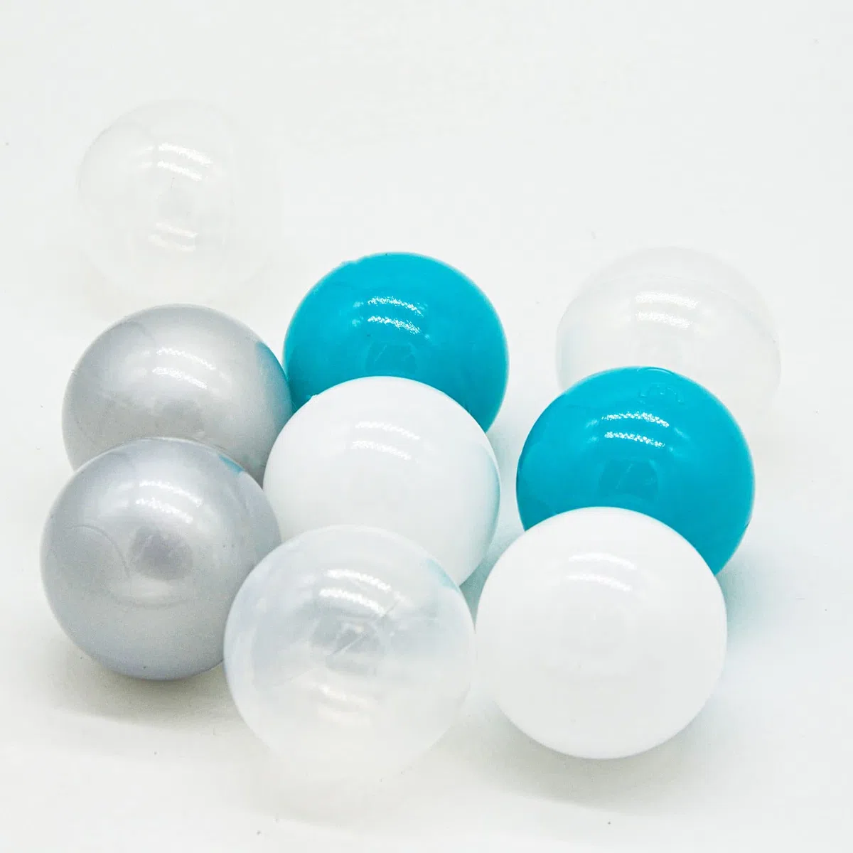 LittleTom 200 Palline Colorate per Piscina Bambini - 5,5cm Giochi Bimbi - Palla Plastica Colorata - Palloni