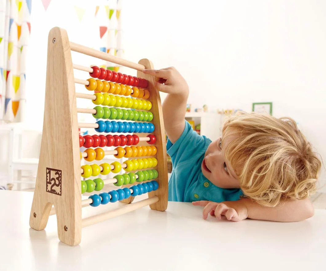 Hape E0412 - Abaco Palline Arcobaleno