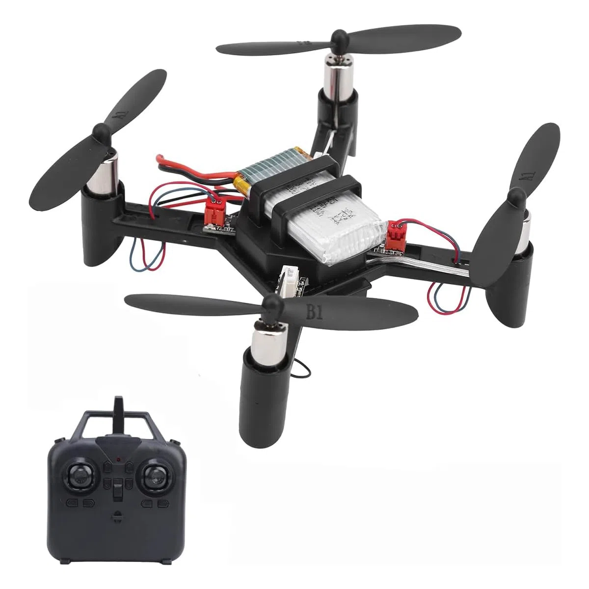 Kit Mini Drone telecomandato Kit Telaio Mini Drone telecomandato Quadcopter Kit Fai da Te per assemblaggio Drone telecomandato
