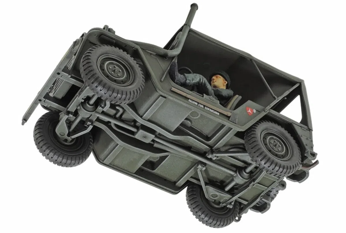 Modellino Carro Armato Us Utility Truck M151a1 Vietnam War Scala 1:35