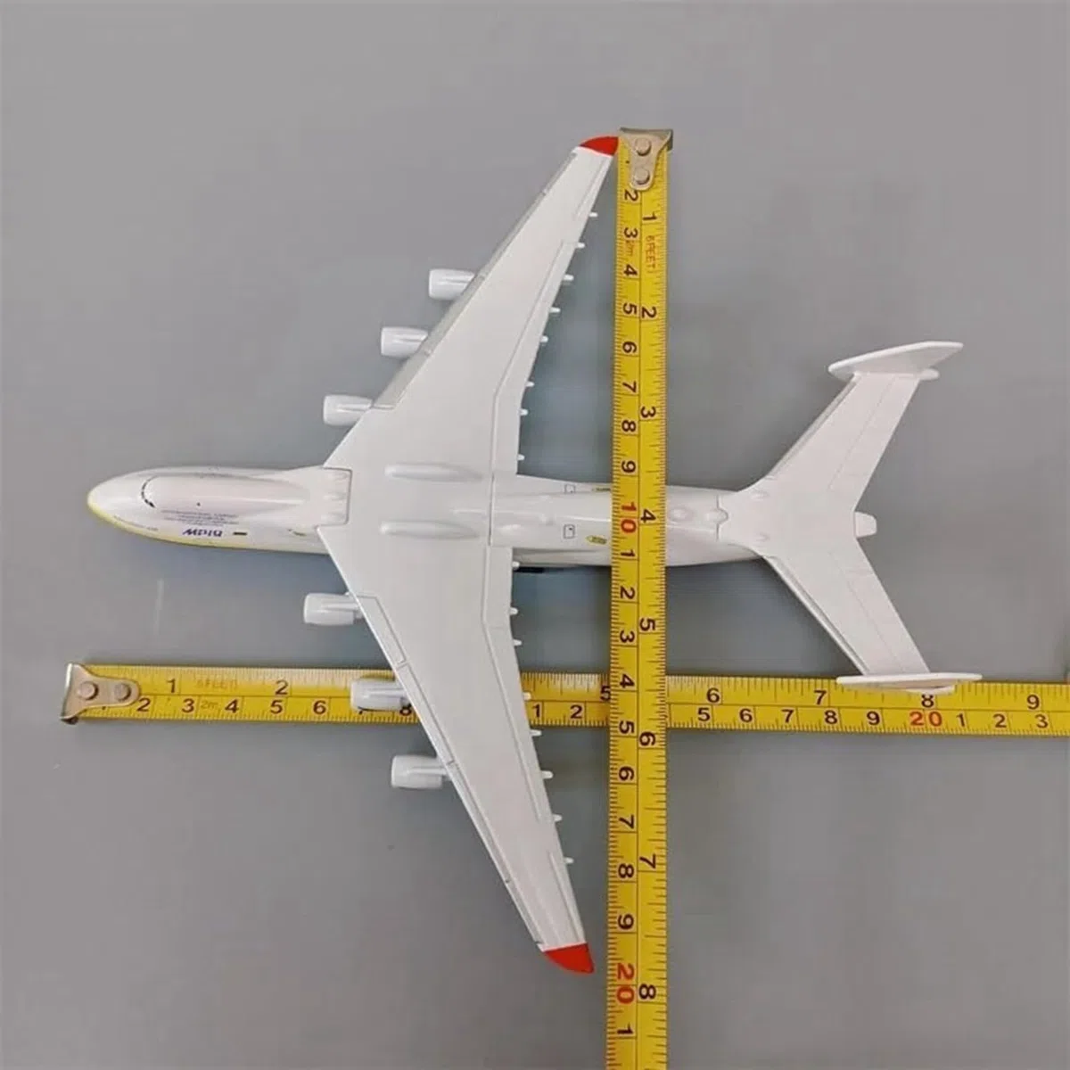 Jevina Giocattoli aerei da collezione, lega , Antonov An-225 Mriya, modello di aereo, replica in scala 1:400