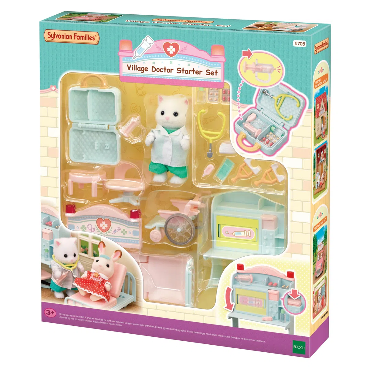 Sylvanian Families, 5705, Set Dottore del Villaggio