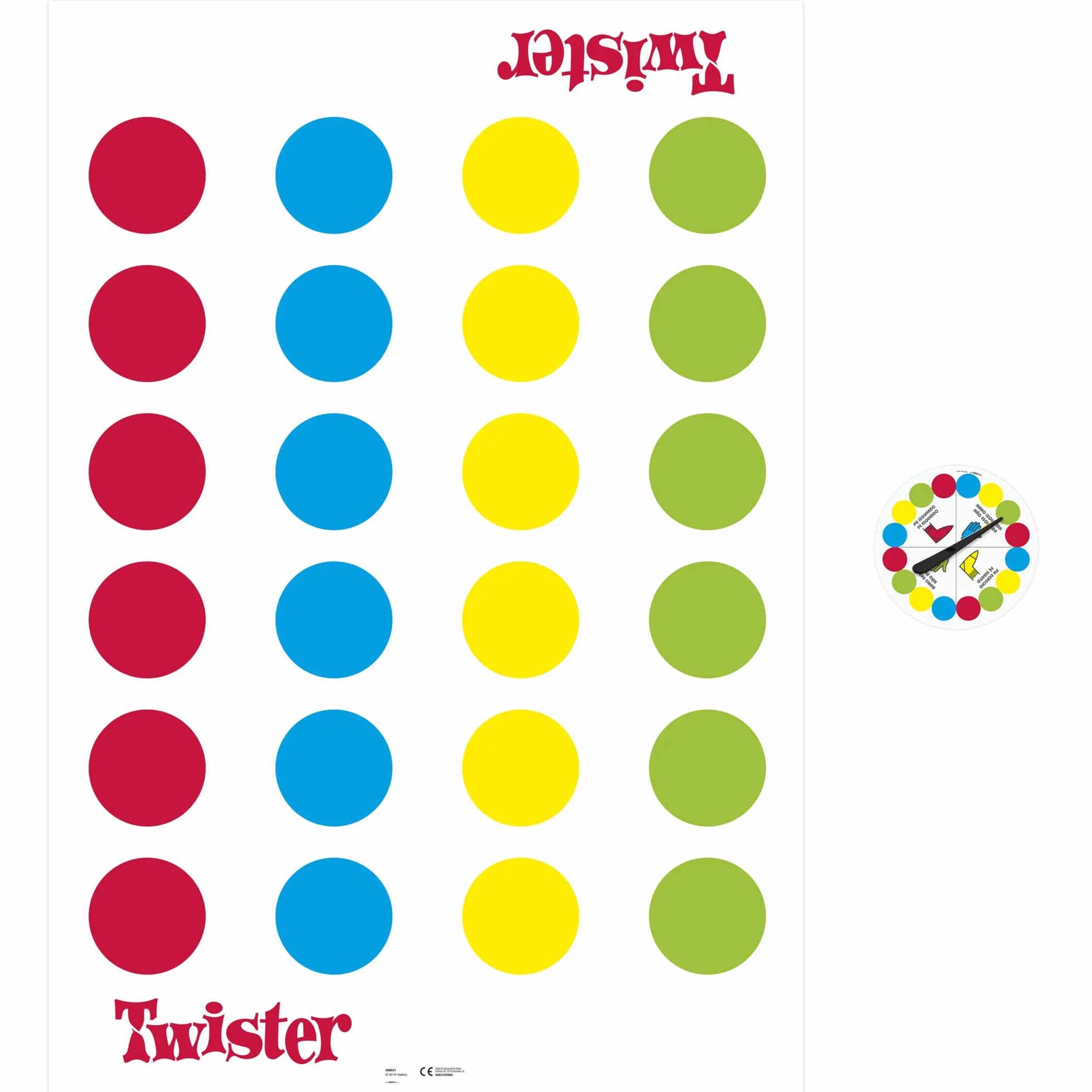 Hasbro Gaming Twister Gioco per Bambini a Partire da 8 Anni, Multicolore