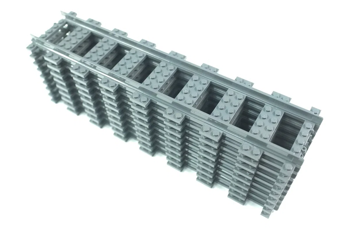 Double Straight Track Set - 10 Pieces