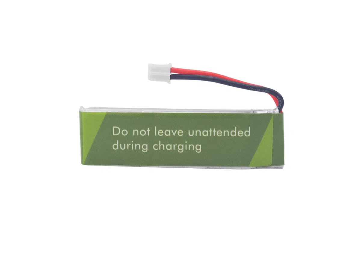 3PCS 1S 3.8V 80C 600mAh Batteria agli ioni di litio con Connettore JST-PH 2.0 Spina per Cinewhoop Tinyhawk Micro FPV Racing Drones RC Aircraft Batteria