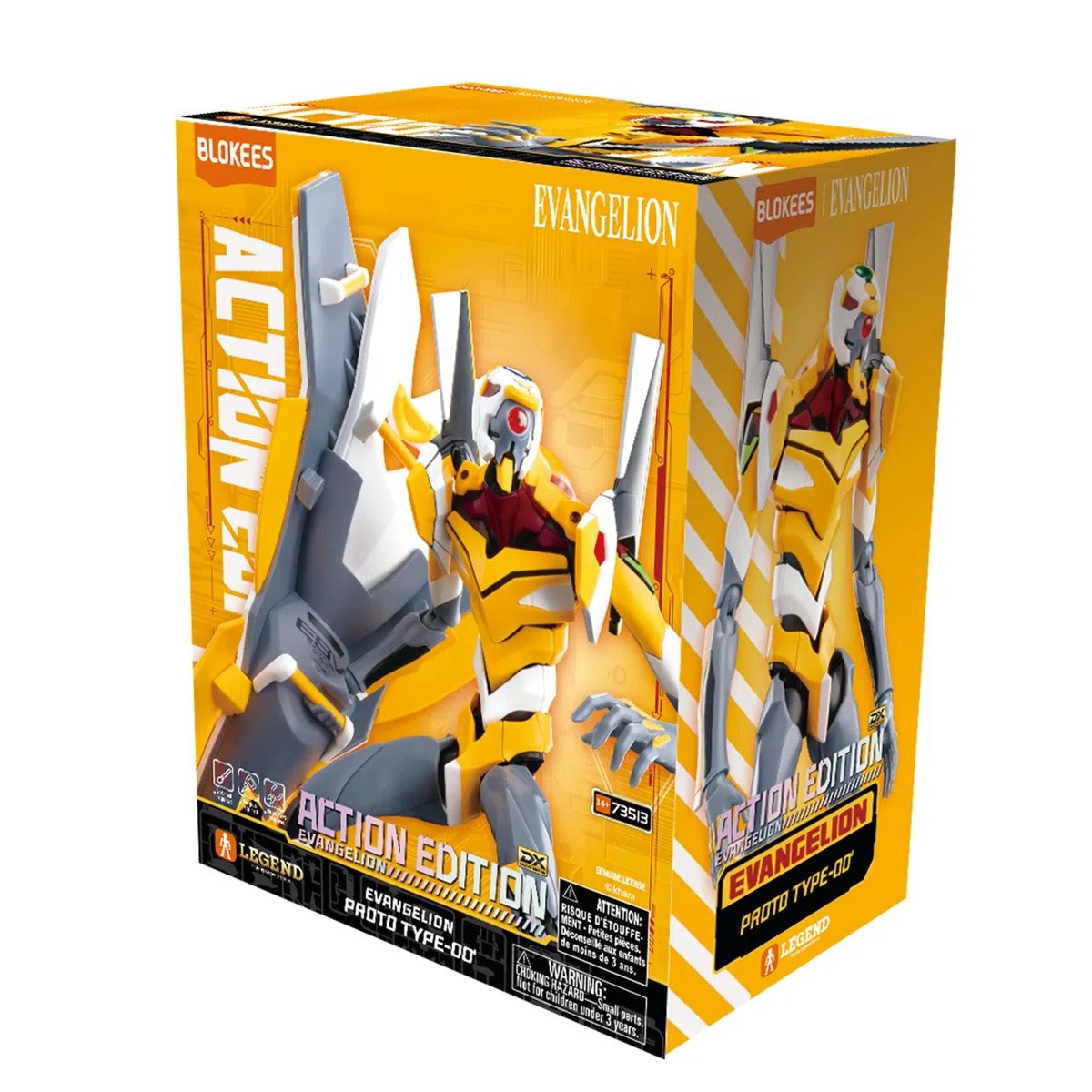 BLOKEES EVANGELION ACTION EDITION - EVANGELION PROTO TYPE 00'