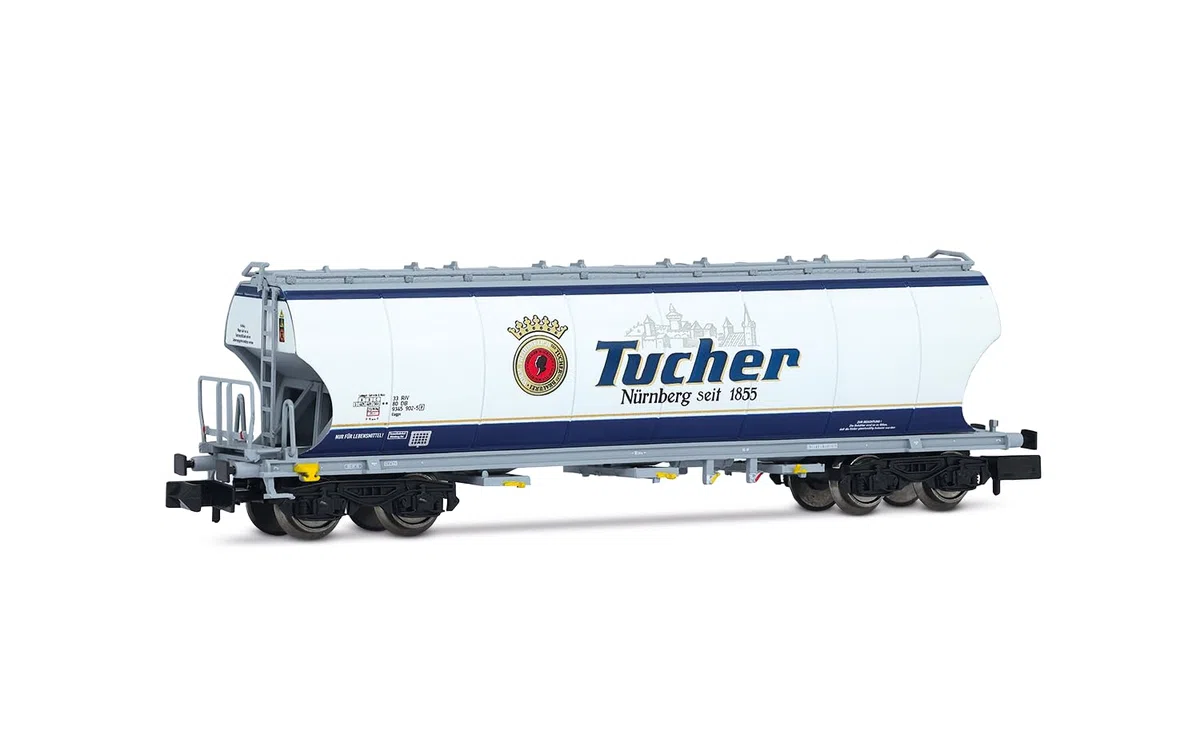 Arnold Carro Merci HN6708 a 4 Assi per Trasporto Cereali, livrea Azzurra 'Tucher', EP. V-VI
