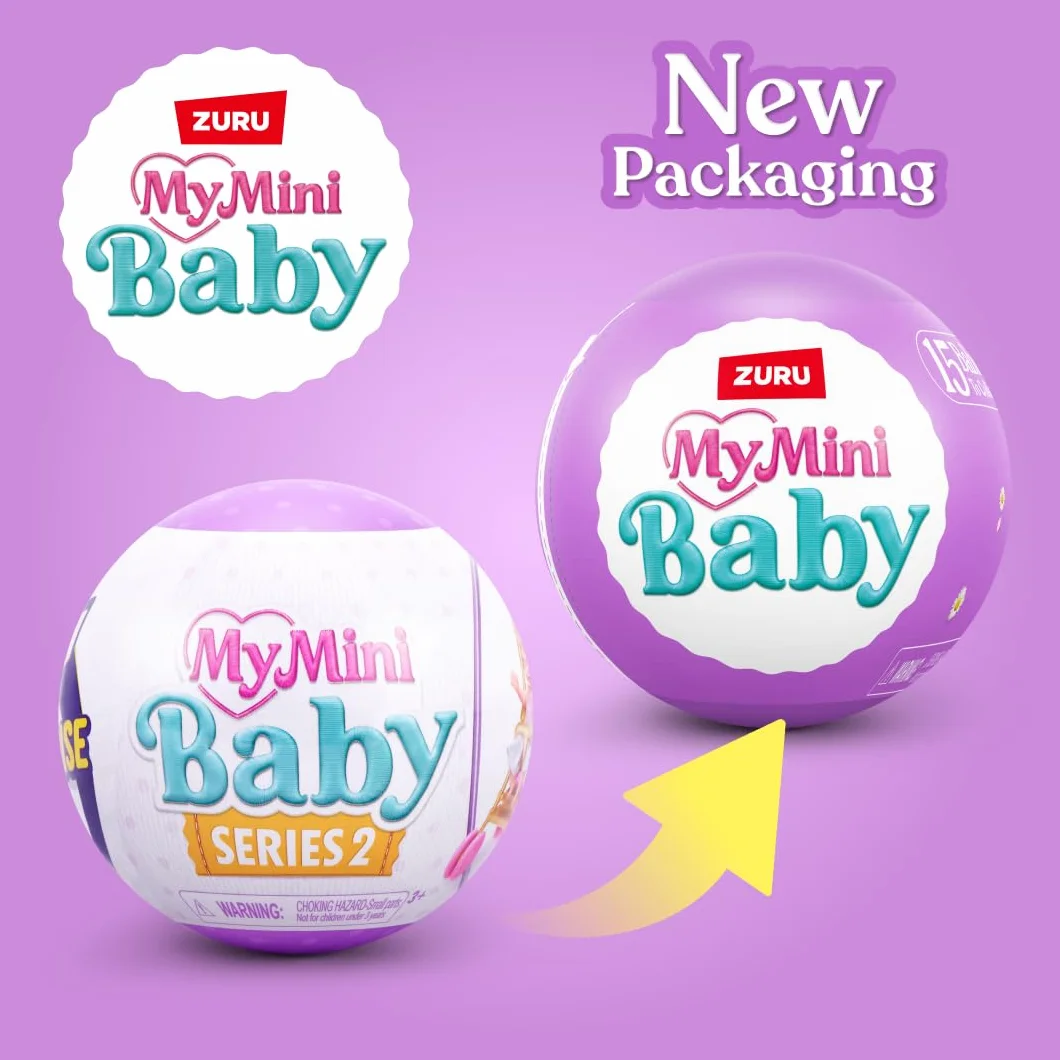 5 Surprise-My Mini Baby-Series 2-Capsule 2PK