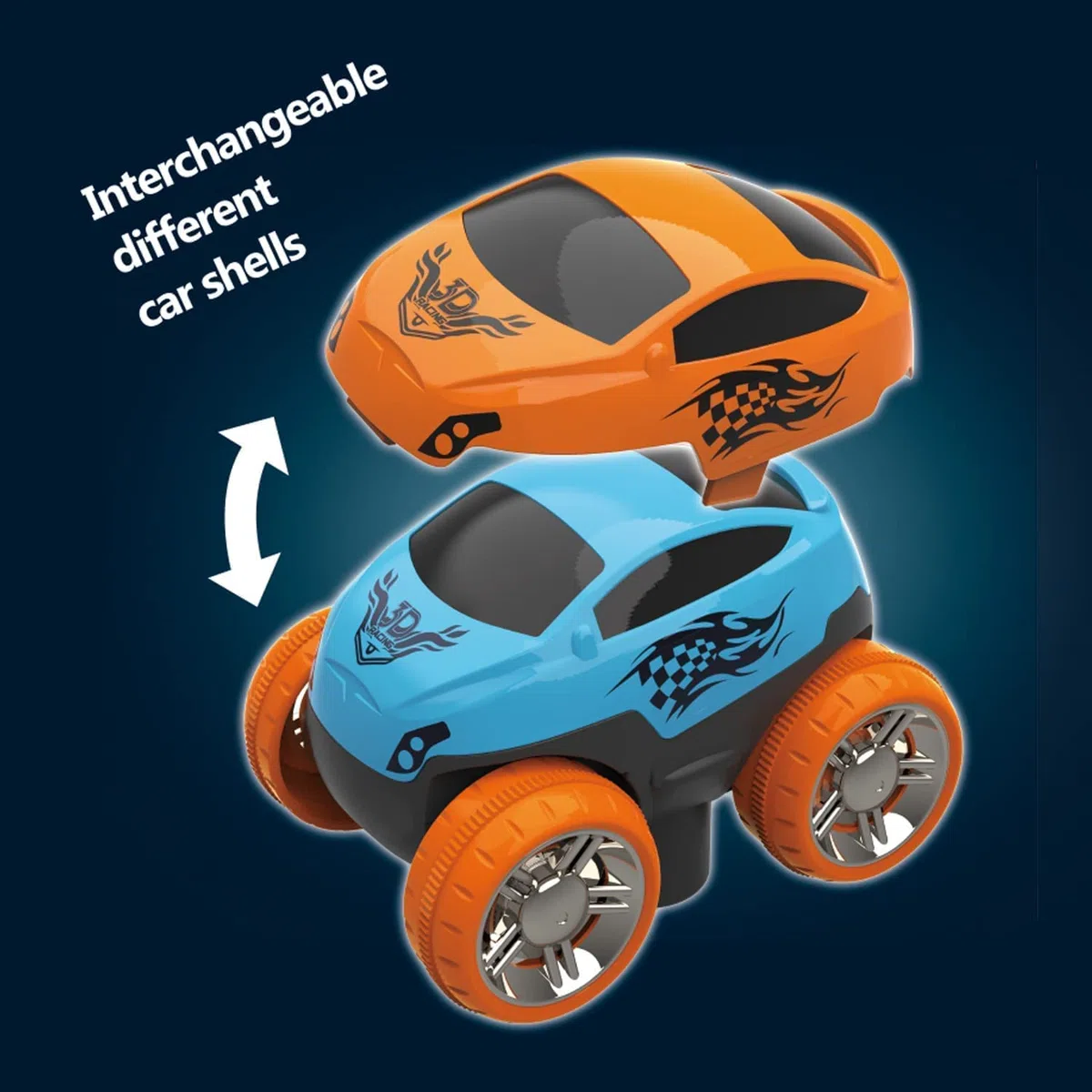 Pista Macchinine per Bambini, Giochi Bambini 2 Anni con 138 Pezzi Pista Macchinine e 2 Glow CarsMacchinine, Giocattolo per Bambino 2 3 4 5 6 Anni