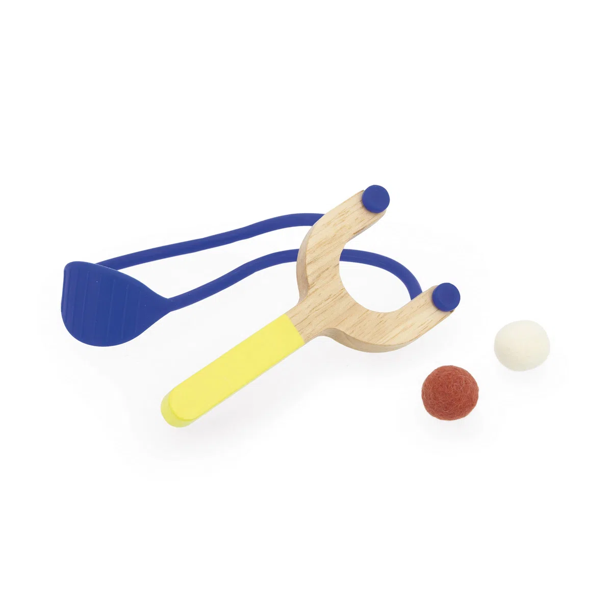 Janod Tiro a Segno in Legno per Bambini, Gioco con Bersaglio, 4 Personaggi, 1 Lanciatore, 2 Palline in Feltro, Sviluppa precisione e concentrazione, Giocattolo in Legno, da 5 Anni, J03372