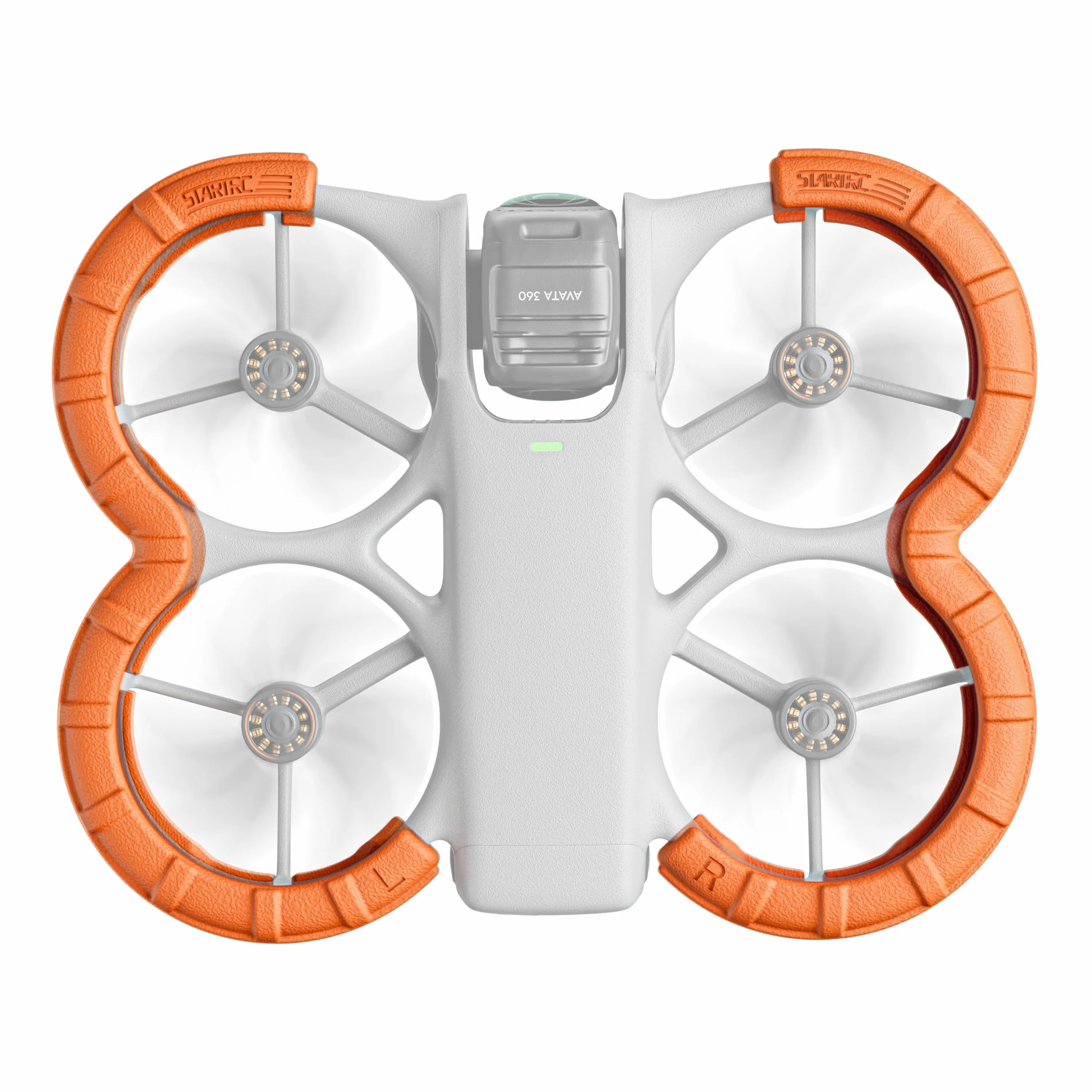 STARTRC Protezione dell'elica per DJI Avata 360, copertura anticollisione per accessori DJI Avata 360 (arancione)