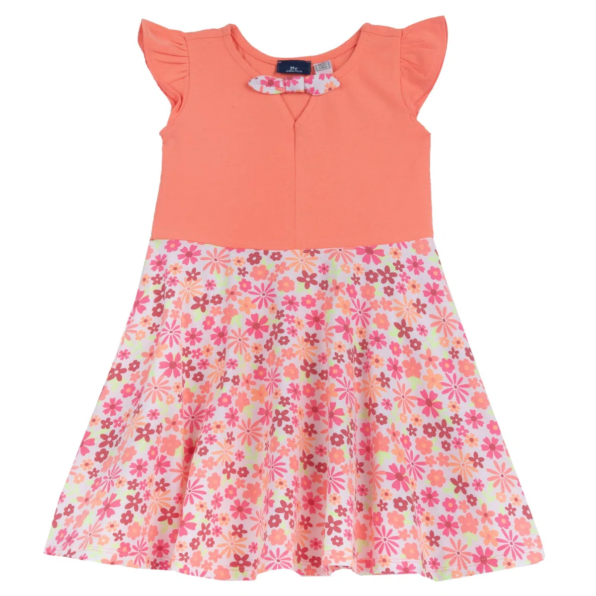 Chicco Vestito Senza Maniche Bambine e Ragazze in Cotone Leggero, con Stampa 261