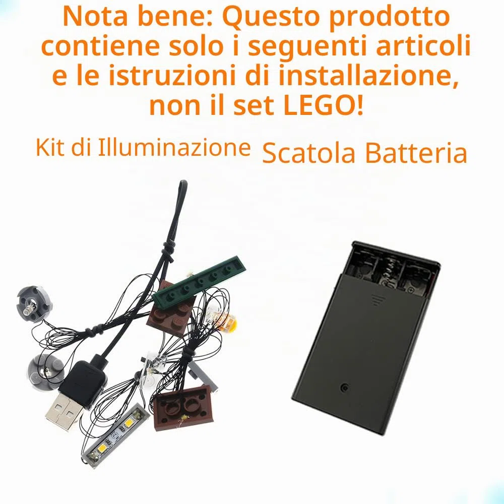 GEAMENT Set di Luci LED per Central Perk della Serie TV Friends – Kit di Illuminazione Compatibile Con LEGO Ideas 21319 (Modello di mattoncini Non Incluso)